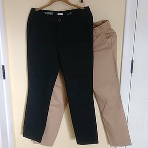 J Crew Frankie chinos. Lot of 2.